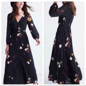 Madewell Painted Floral Dress 00